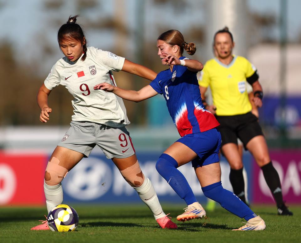 中国女足在, dingy, 分排名小组