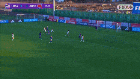 美国队追平, 顶前兜射直