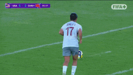 易边再战, 周欣怡带球, 国队扳回一